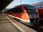 Desiro 642 051 am 31.Oktober 2009 nach Rostock Seehafen Nord ...