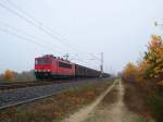 155 039 f�hrt mit ...  Kevin L. 02.11.2009
