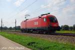 Dann kam 1116 066-0 von ihrer Probefahrt zur�ck,Pasching (�sterreichurlaub 18.08.09) ...
