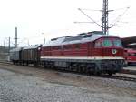 Die 232 223 in Donaueschingen am 17/04/09.  ...