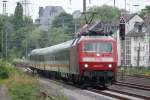 120 123-5 mit IC in Solingen Hbf am 21.06.2009  ...