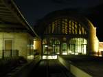 20.05.2005 Der Kaiserbahnhof in Potsdam. Die Erdstrahler, die ihr Licht ...