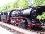 br-50-50-drg-dr-db-050-053-db SEM Lok 50 3648 steht am Bahnsteig 2 im Bf.Schwarzenberg/Erzg.
