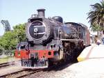 Choo Tjoe im Bahnhof von Knysna  ...