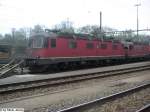 Die Re 6/6 11652 Kerzers stand am 16.4.05 in Muttenz. ...