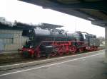 br-41-41-drg-dr-db-041--042-db Am 13.03.05 bespannte 41 1144-9 einen Dampfsonderzug von Leipzig-Plagwitz nach Zeitz. Dieses Bild wurde beim Kopfmachen in Zeitz vom Bahnsteig gegen�ber aufgenommen.