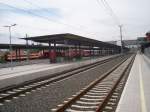 Der neue Klagenfurter HBF man sieht rechts noch ein klein ...