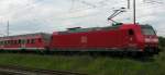 Am Bahntag in Elstal (Wustermark Rbf)am 21.5.2005 gab es diese ...