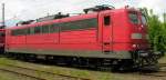 151044 am Bahntag auf Gleis 165 in Wustermark Rbf (Elstal) ...