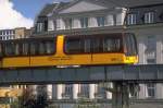 Berlin,M-Bahn 1984-1991 Streckenfoto (1988)mit Wagen 03  ...