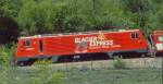 Triebfahrzeuge HGe 4/4 II 4  75Jahre Glacier Express
15.05.05 Kalpetan