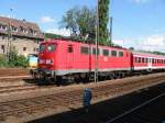 141 226 am 04. August im Bahnhof Siegen.  ...