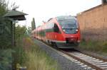 643 544 Triebwagen der RE 10 Kleve - D�sseldorf kurz ...