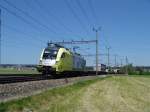 ES 64 U2 - 096 mit der Werbung HVB am ...
