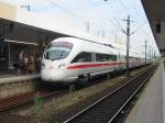ICE-T2 (411-050) bei der Einfahrt von Mannheim Hbf.  ...