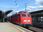 Eine Seltenheit f�r mich eine BR110 zusehen, diese zieht einen ...