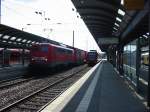 140-832 zieht einen Güterzug durch Kaiserlautern Hbf. ... 140-832 zieht einen Güterzug durch Kaiserlautern Hbf. ...