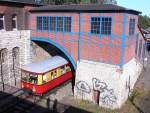 S-Bahn der BR 477 bei der Ausfahrt aus dem Bf. ...
