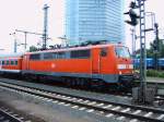 Die 111 195-4 am ...  Florian Gattermeier 11.06.2005