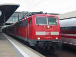 111-096 in Heidelberg Hbf.   ...