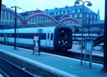 DER EUROCITY BEREIT ZUR ABFAHRT NACH HAMBURG IN KOPENHAGEN IM ...