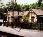 Bahnhof Saalburg / Ts. (Km 7), es ist der noch ...