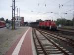 Br 290 033-5 hinten ist 363 229-6 durchfahren Weinheim(Bergstr).am ...