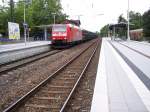 Br 185 185 durf�hrt mit einem Autog�terzug Hemsbach.am 17.6.2005  ...