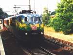 103 220-0 der DB im Touristik-Farbkleid im Jahre 1998 bei ...