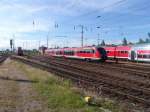 RE33164 von Tessin nach Wismar Hbf.bei der Einfahrt im Rostocker ...