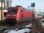 BR 101 074-3 am ...  E. Pahlke 26.02.2010