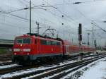 Ausfahrt f�r die 111 ...  Hubert Hager 09.03.2010