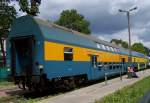 Zwei Doppelstockwagen ...  G�nther Glauz 11.07.2005
