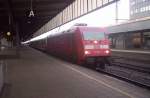 101 020-6 mit einem IC in Essen Hbf. 28.03.2005  ...