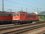 155 035 Cargo am 23.08.2002 in Plochingen  ...
