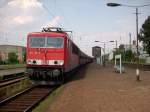 155 129-0 am 15.07.05 ...  Benjamin Triebke 16.07.2005