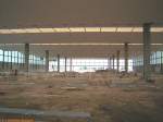 Auch der Blick in das Innere der Halle des ehemaligen ...