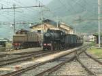  3 Oldtimer Histor.Dampfzug (Gruppo ALe 883) mit 625.177 (Schwartzkopff 1922)von ...