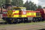 Lok 220 der MEG durchf�hrt am 08.08.2005 Gro�korbetha.  ...