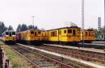 Von links nach rechts: Kleinprofilwagen AI 86, Kleinprofilwagen AI 262, ...