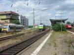 Seltenheit in Worms Hbf Links ein Regioshuttle der Salztaler Eurobahn ...