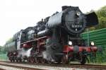 Am 13.08.2005 war die 52 8177-9 mit einem Sonderzug in ...
