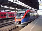 Ein 643.2(Euregiobahn Aachen) als RB 20 nach Herzogenrath steht Abfahrtbereit ...