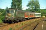 BR 141 141 389-7 am 15.05.2000 in Niederlinxweiler mit RB 23389 nach St. Wendel