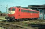 BR 151 151 142-7 am 20.08.2000 im Bw N�rnberg Rbf.