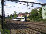 Der RABe 526 744 und 702 Frauenfeld fuhren am 28.8.05 ...
