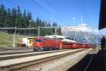 RhB BERNINA-EXPRESS B-Entlastungszug 2321 ...  Manfred M�ldner 02.09.2005