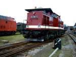 112 646 im s�. Eisenbahnmuseum C. Hilbersdorf am 27.08.05  ...