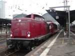 212 062-4 mit 103 101-2 am 10.09.2005 in Frankfurt am ...