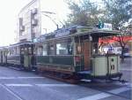 Der Tw 10 C�penicker des Denkmalpflegevereins Nahverkehr Berlin fuhr am ...